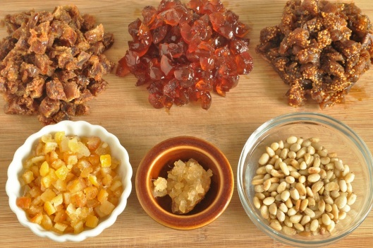 Dried Fruits for Panforte