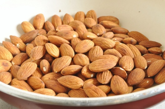 Dry Toasting Almonds